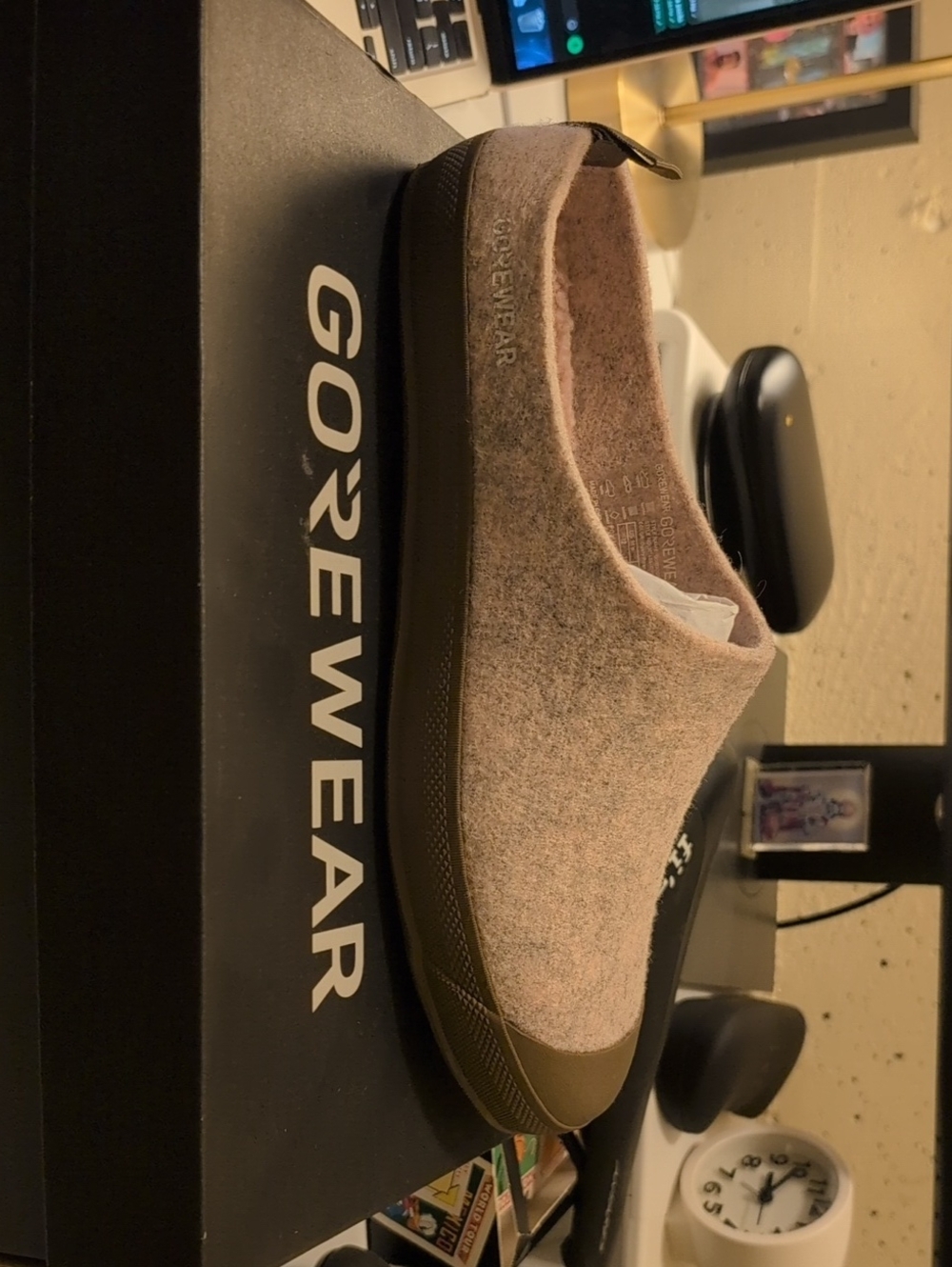 Men's Gorewear Pink Wool Slip-On Loafer